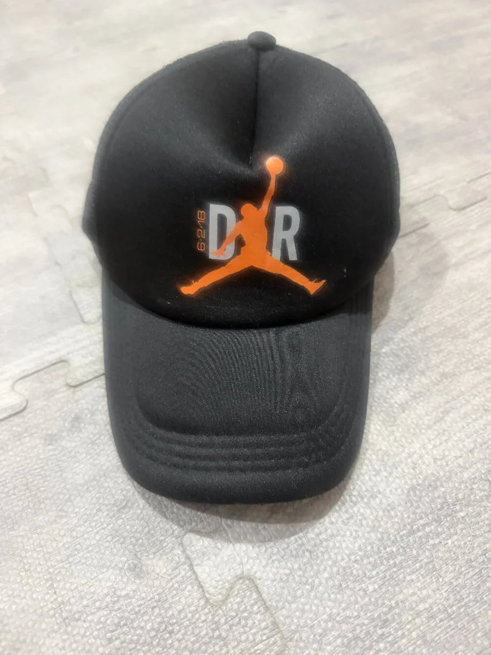 Black Jordan Brand Snapback (Google AI description)
